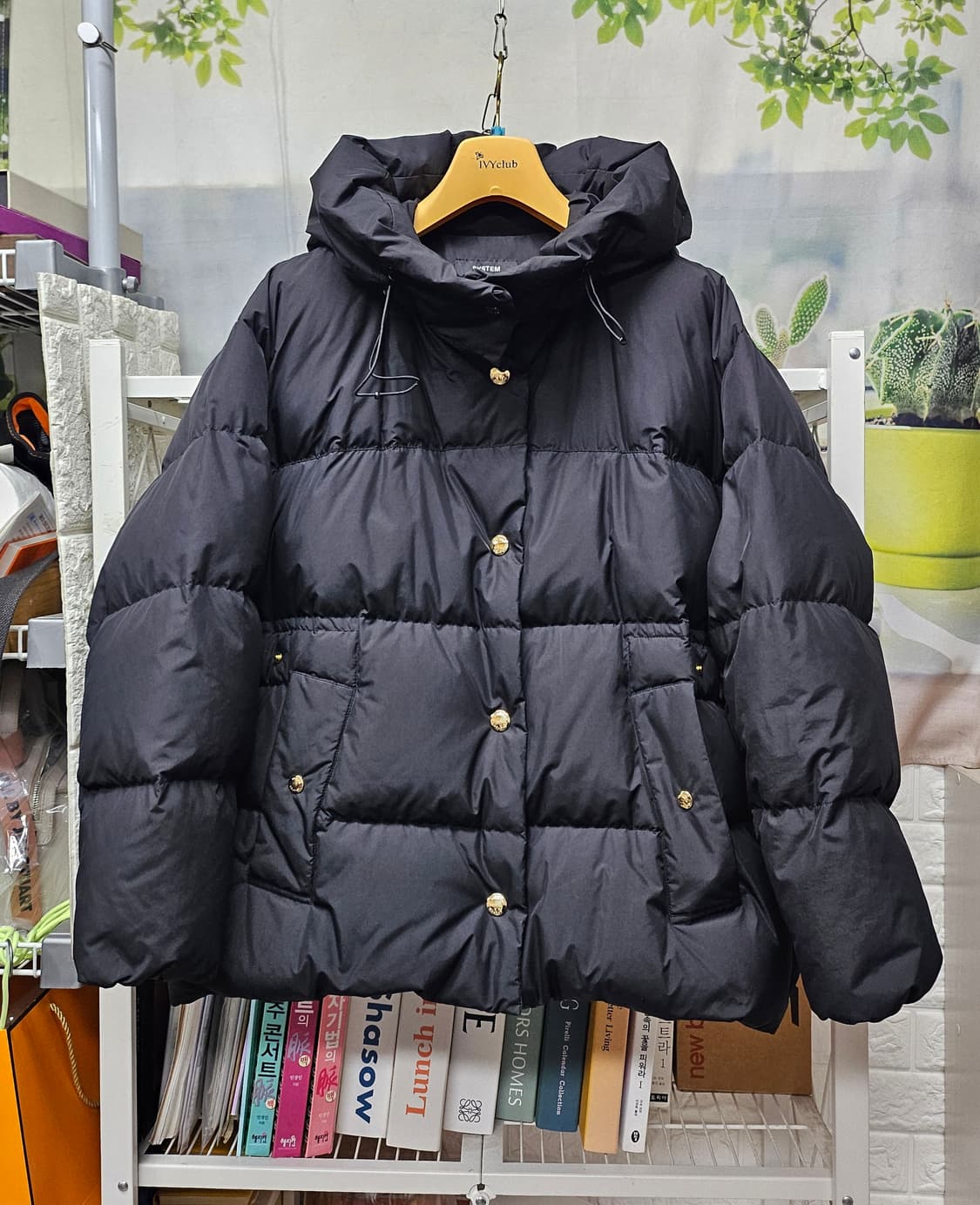 시스템 여성패딩 66 오버핏 구스패딩 AD17 상품이미지1