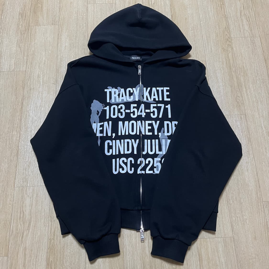 [1] 파코서플라이 PACOSPLY TRACY ZIP UP HOODIE 상품이미지3