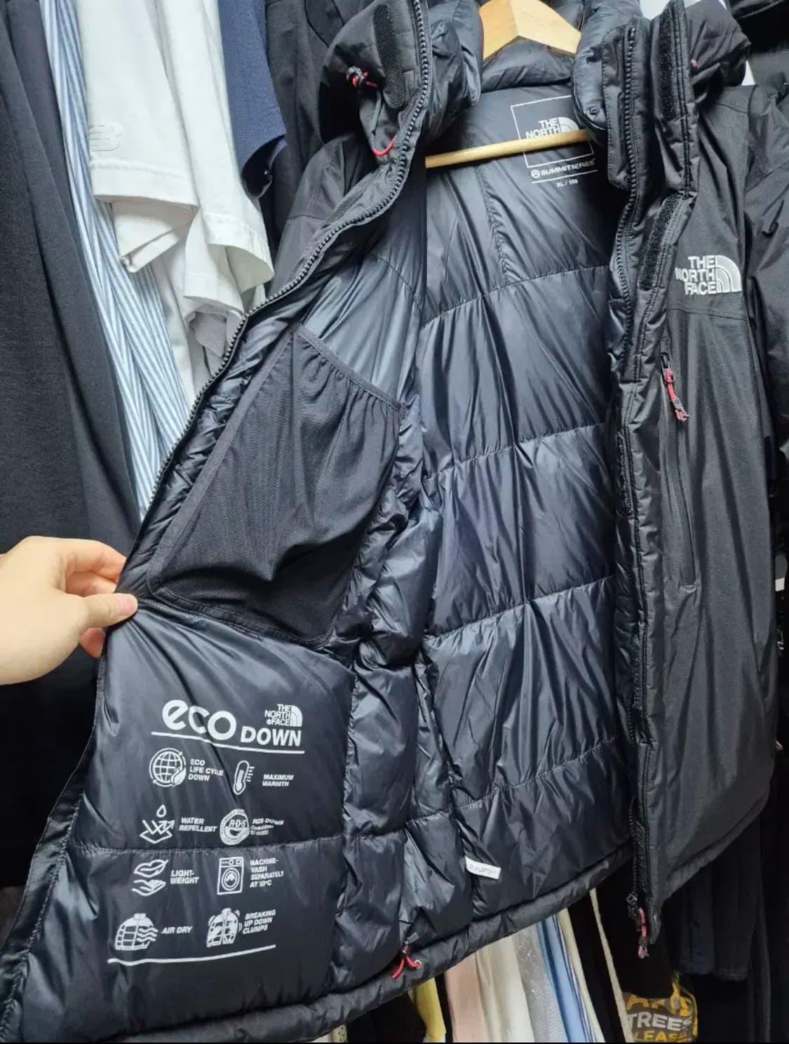 노스페이스 히말라야 패딩 105 상품이미지3