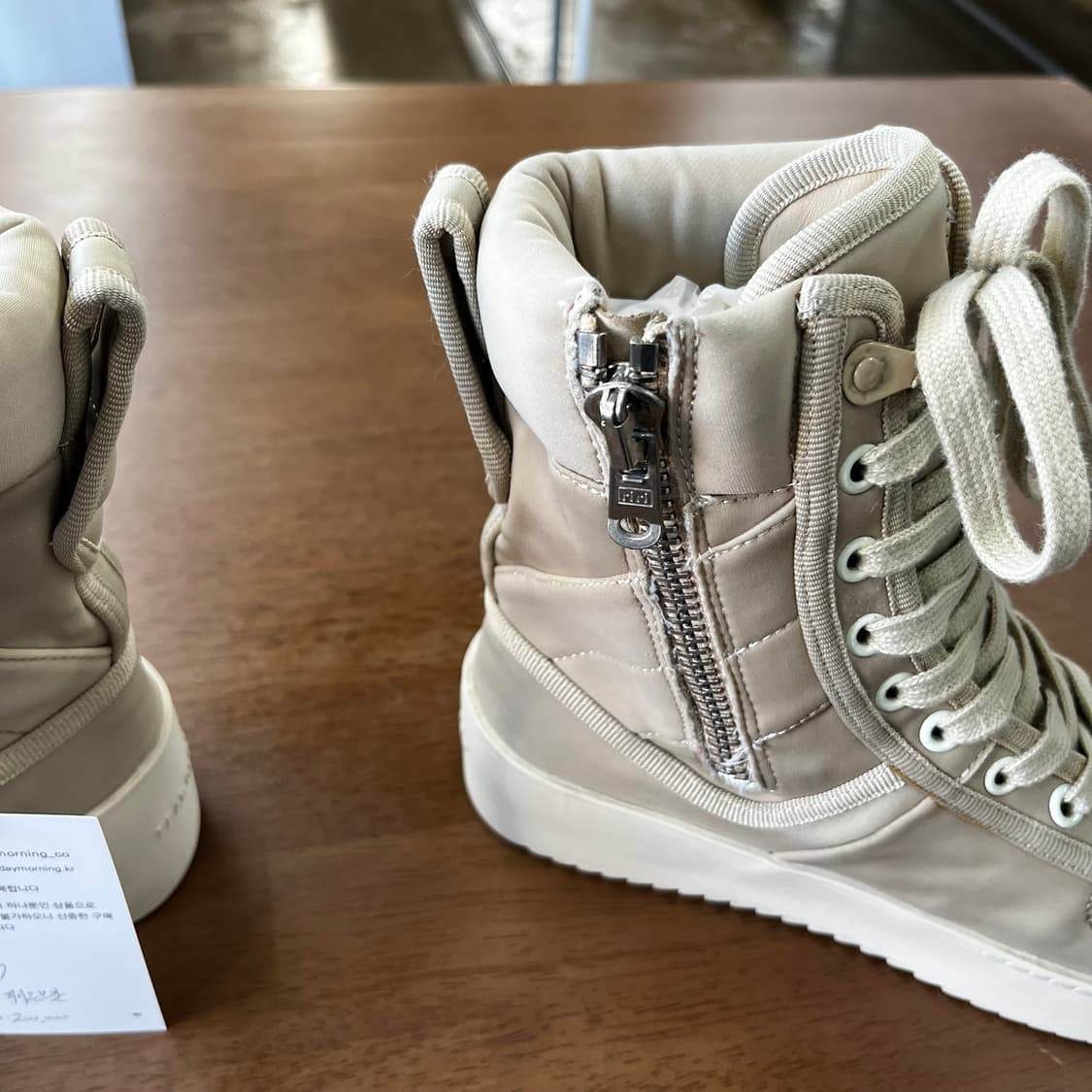 피어오브갓 밀리터리 스니커즈 37 상품이미지7