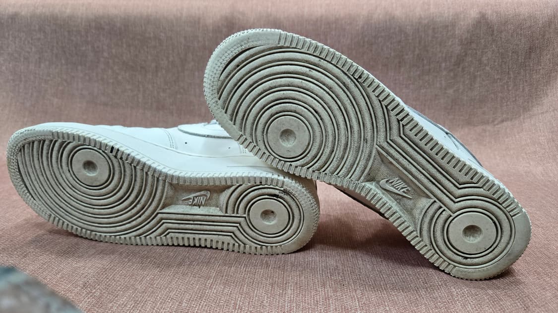 나이키 260mm- 에어 포스 1 '07 로우 올 화이트 스니커즈 상품이미지6