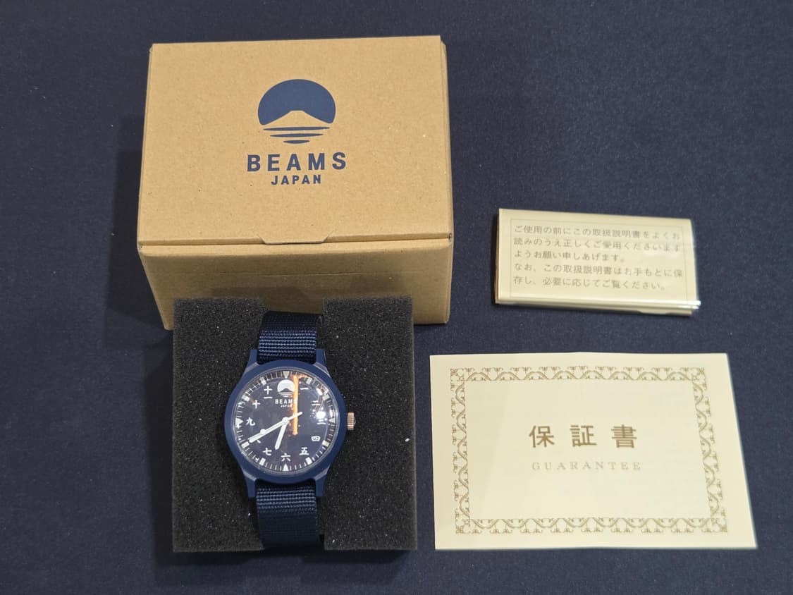 빔즈재팬 시계 오리지널 한자 [새상품] 풀박스 상품이미지1