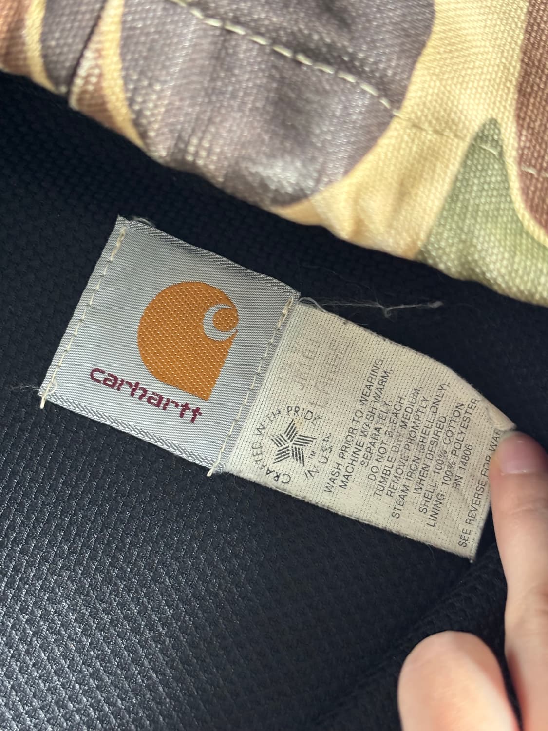 Carhartt 칼하트 카모 액티브 자켓  상품이미지7