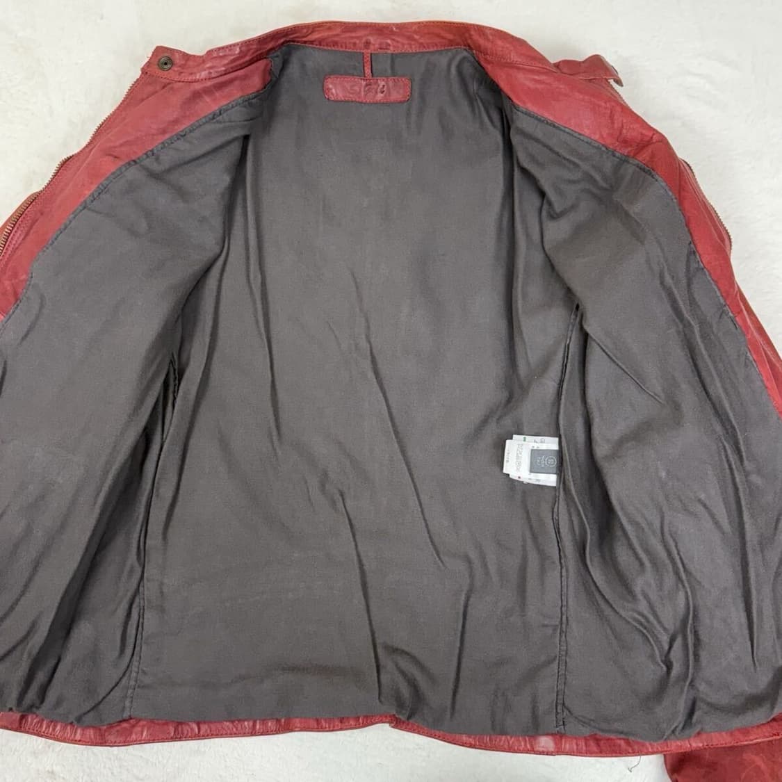 [52] ITALY 레드 양가죽 자켓 상품이미지5