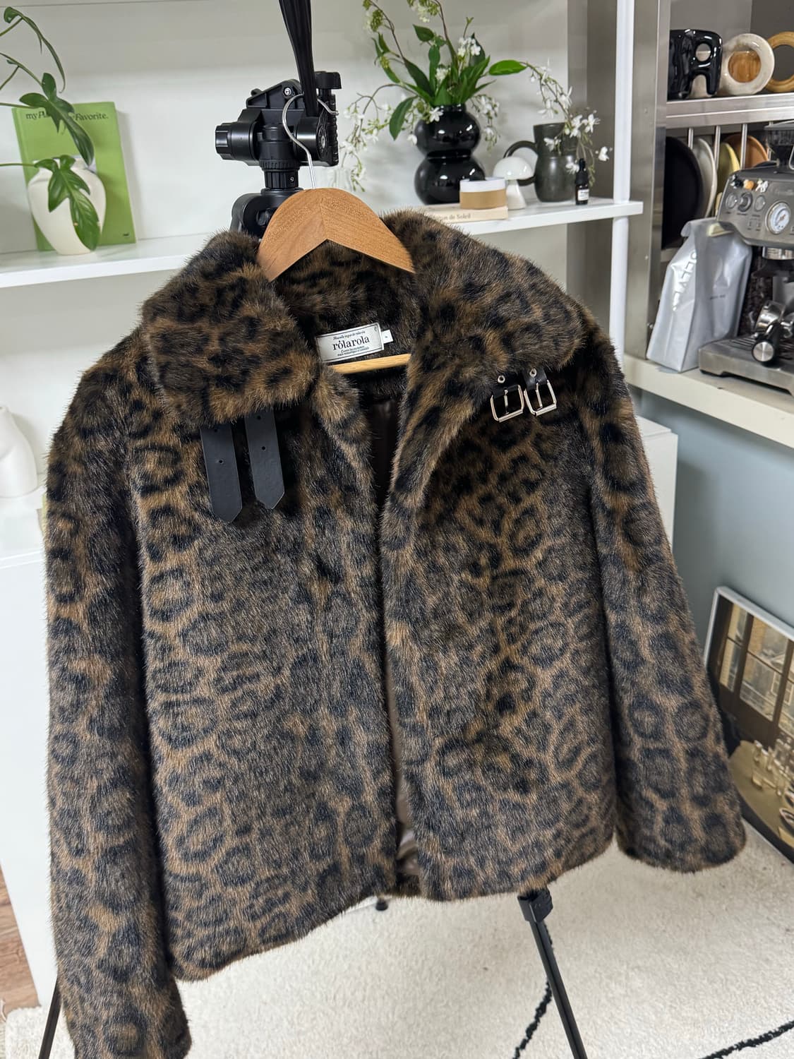 로라로라 퍼자켓 레오파드 상품이미지4