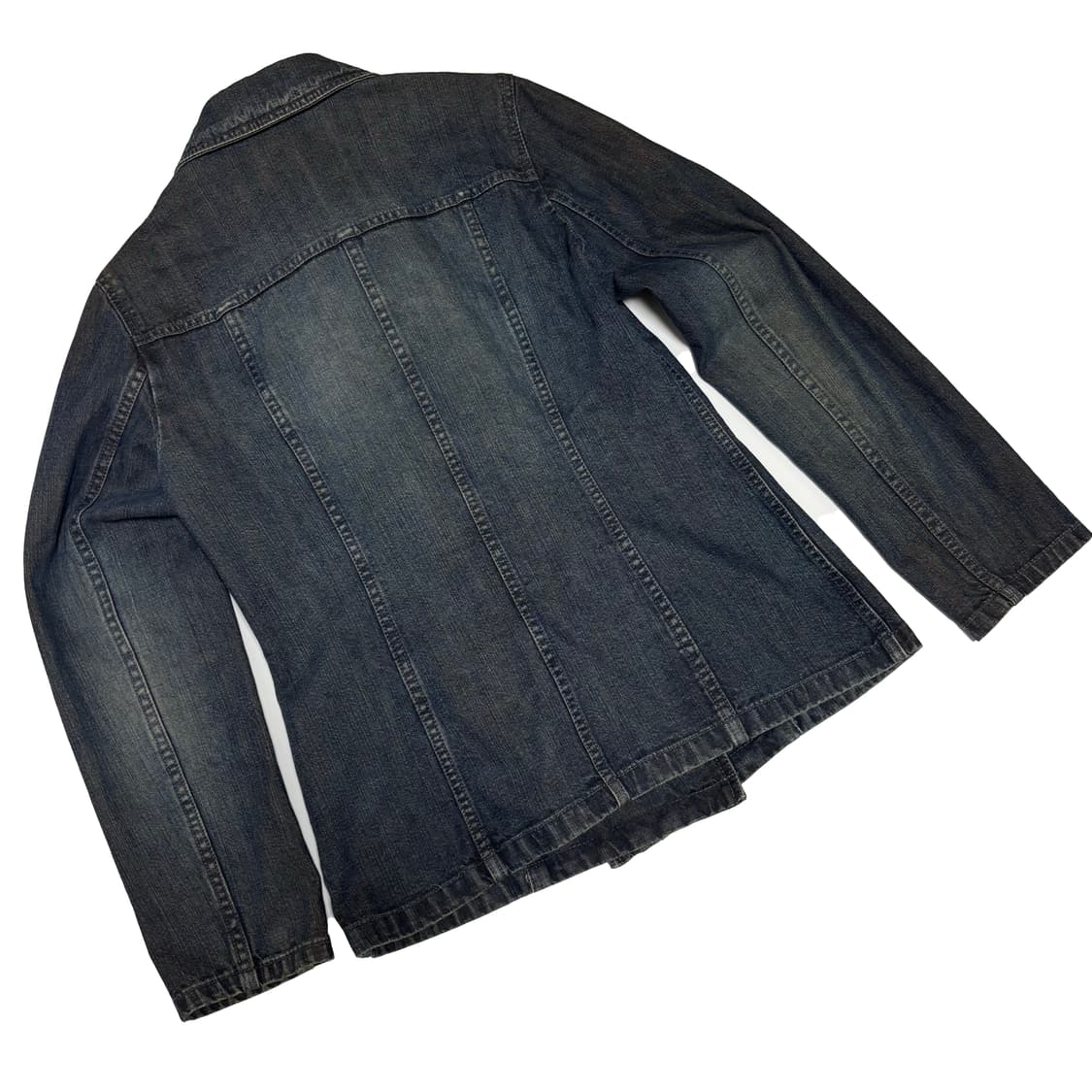 콤사이즘 더블 브레스트 데님 자켓 상품이미지4