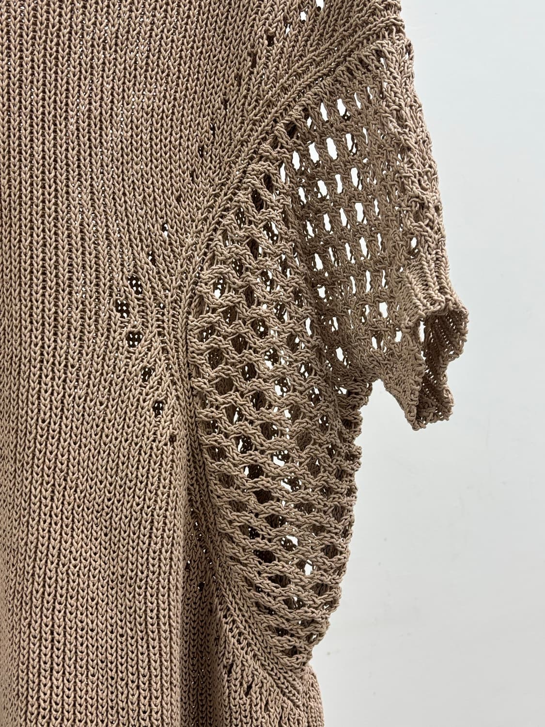 빈티지 브라운 크로셰 니트 상품이미지6
