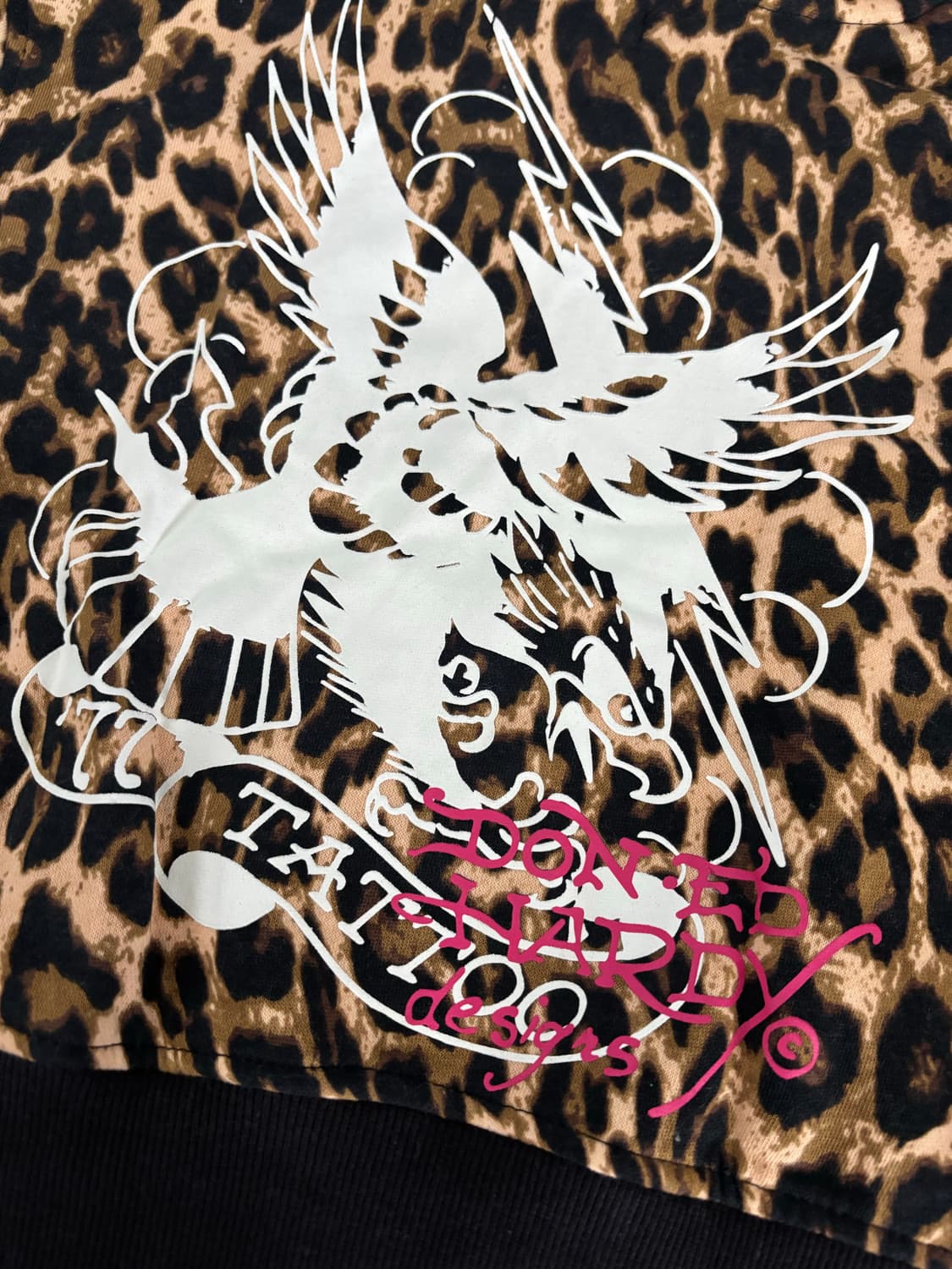 [새제품] 에드 하디 레오파드 후드집업 상품이미지6