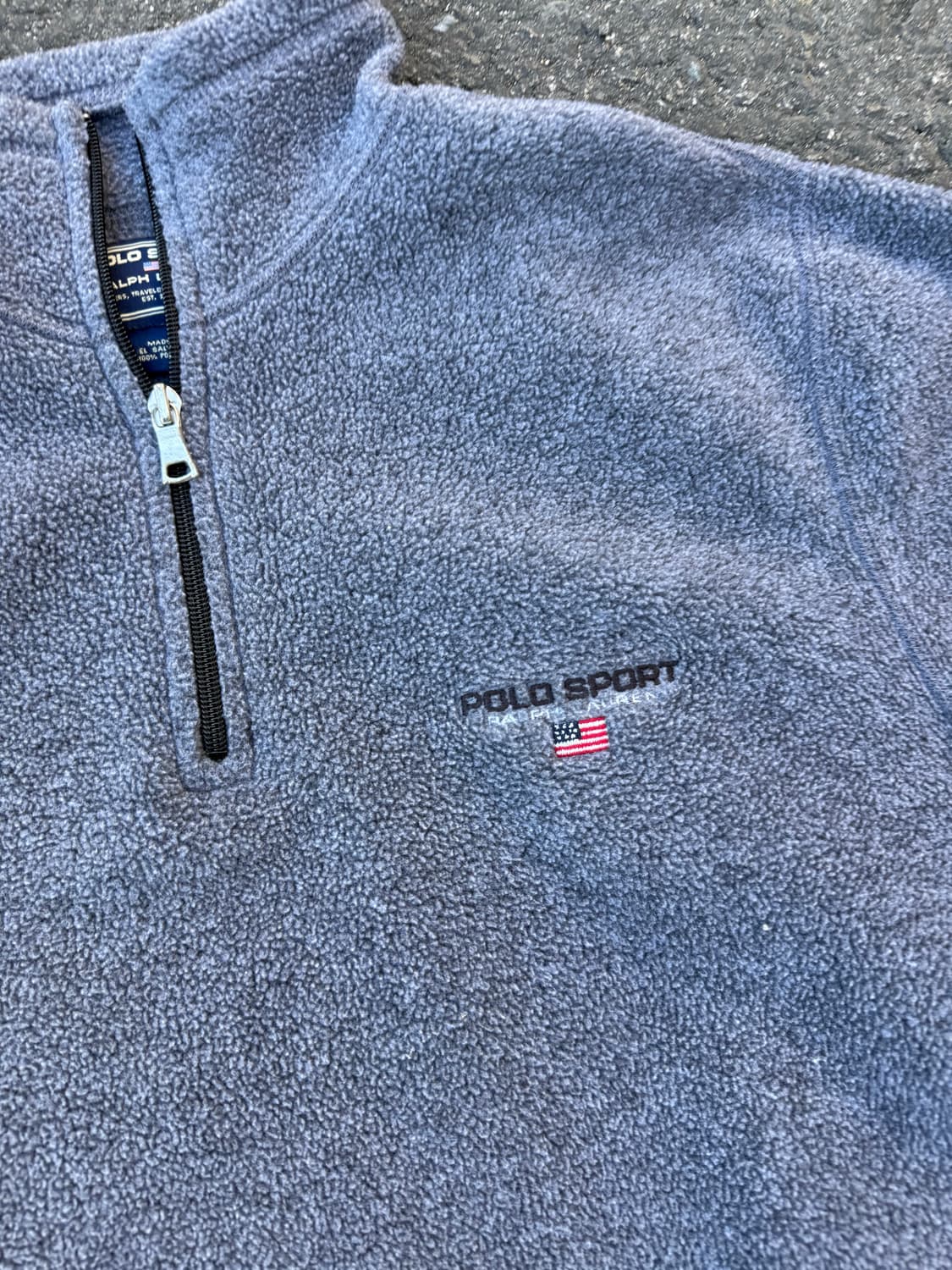 Polo sports polartec 폴로 스포츠 폴라텍 플리스 반집업 상품이미지2