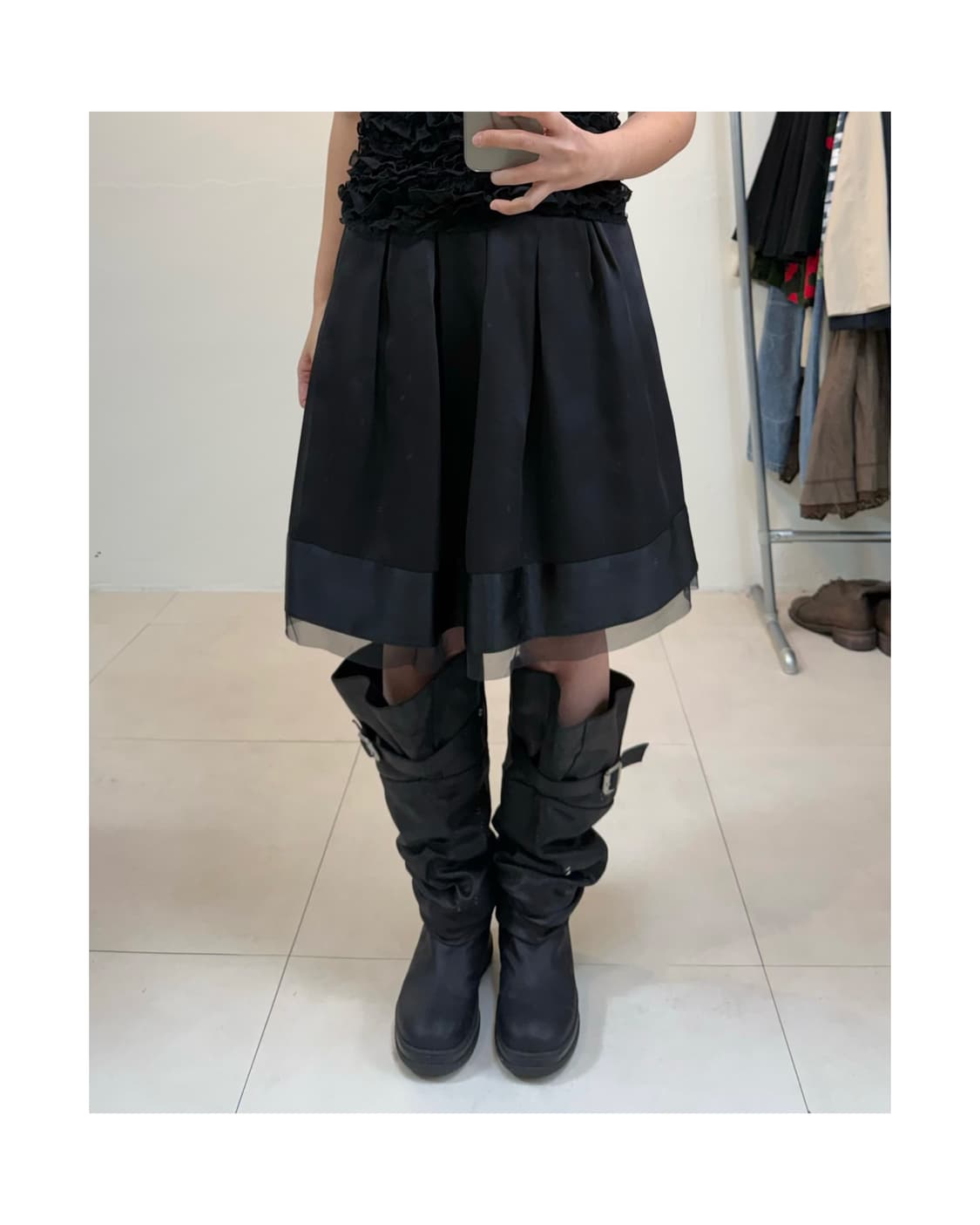 Ined 미디 스커트 상품이미지2