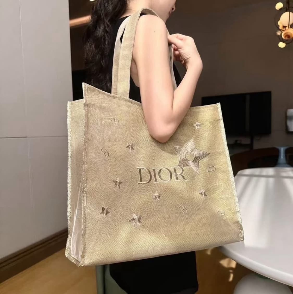 디올뷰티 리미티드 스타 메쉬 토드백 기프트백 상품이미지10
