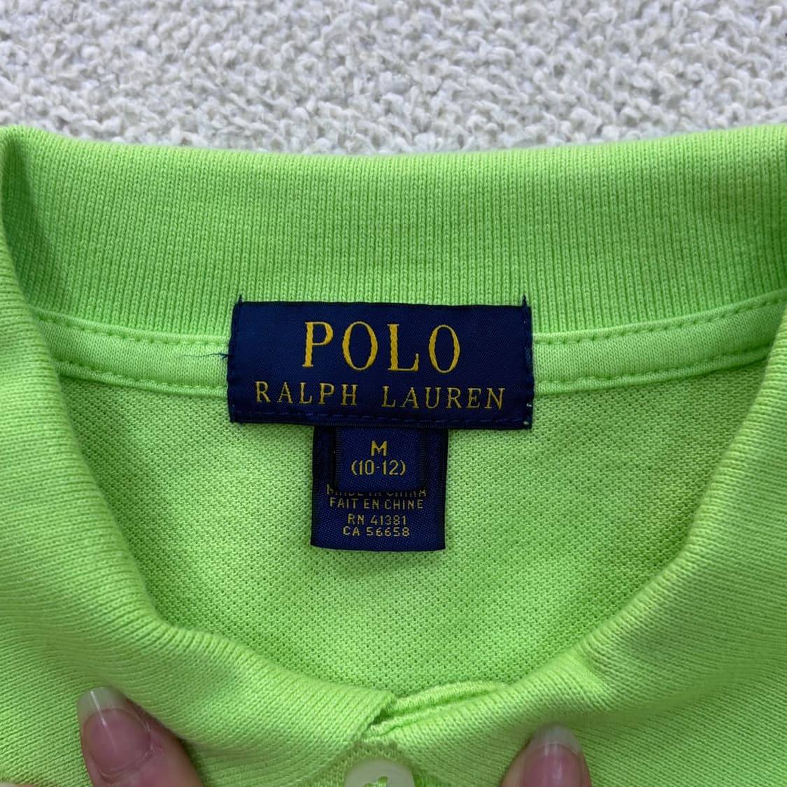 M 폴로랄프로렌 빅포니 반팔 카라 티셔츠 0403E 상품이미지3