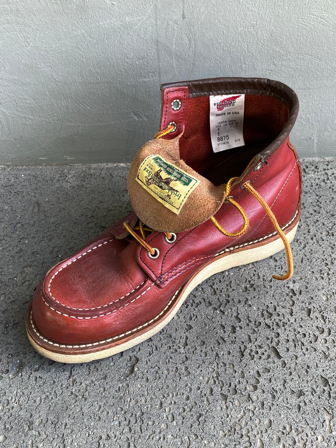 레드윙 아이리쉬 세터 헤리티지 목토 Lot. 8875 / 260 상품이미지1