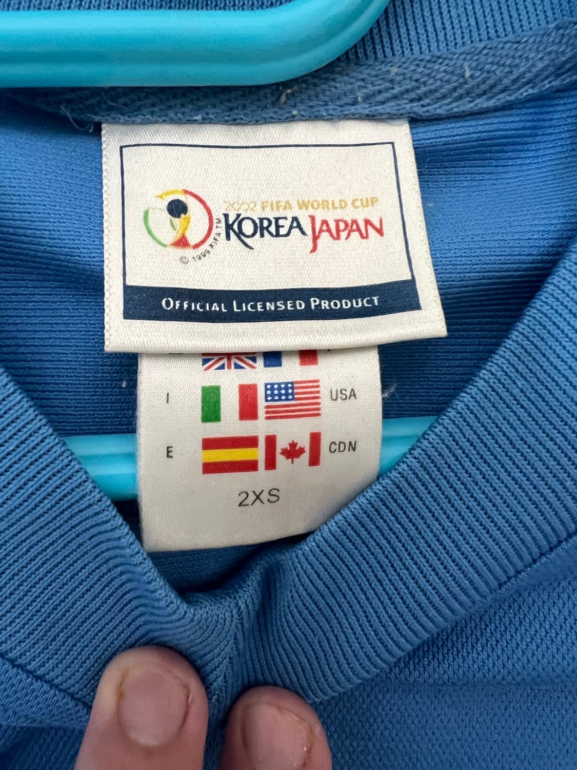 아디다스 2002한일 월드컵 트레이닝 져지 유니폼 레플리카 상품이미지3