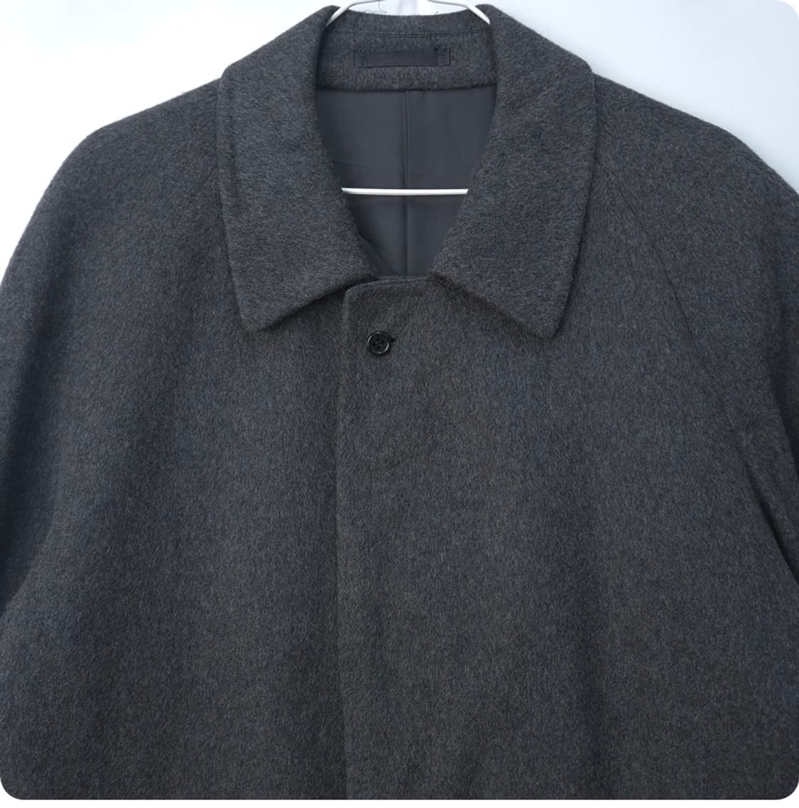 Ohga 大賀 캐시미어 100 발마칸 코트 상품이미지2