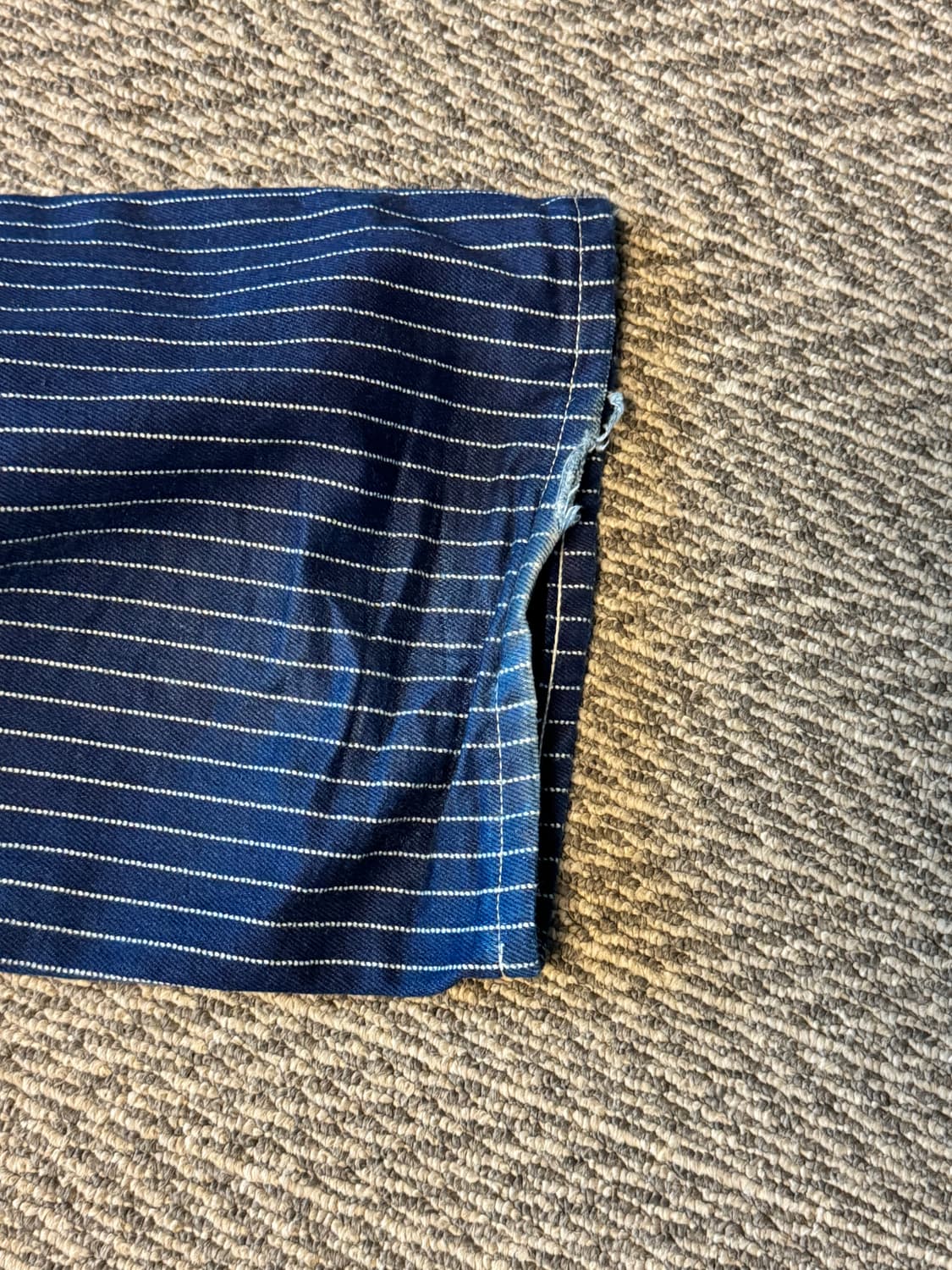 풀카운트 (FULLCOUNT) 인디고 와바시 스트라이프 팬츠 상품이미지10