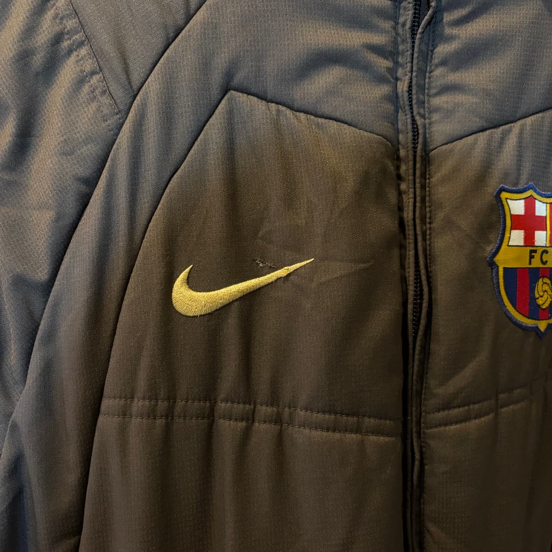 나이키 fc 바르셀로나 브라운 패딩 상품이미지6