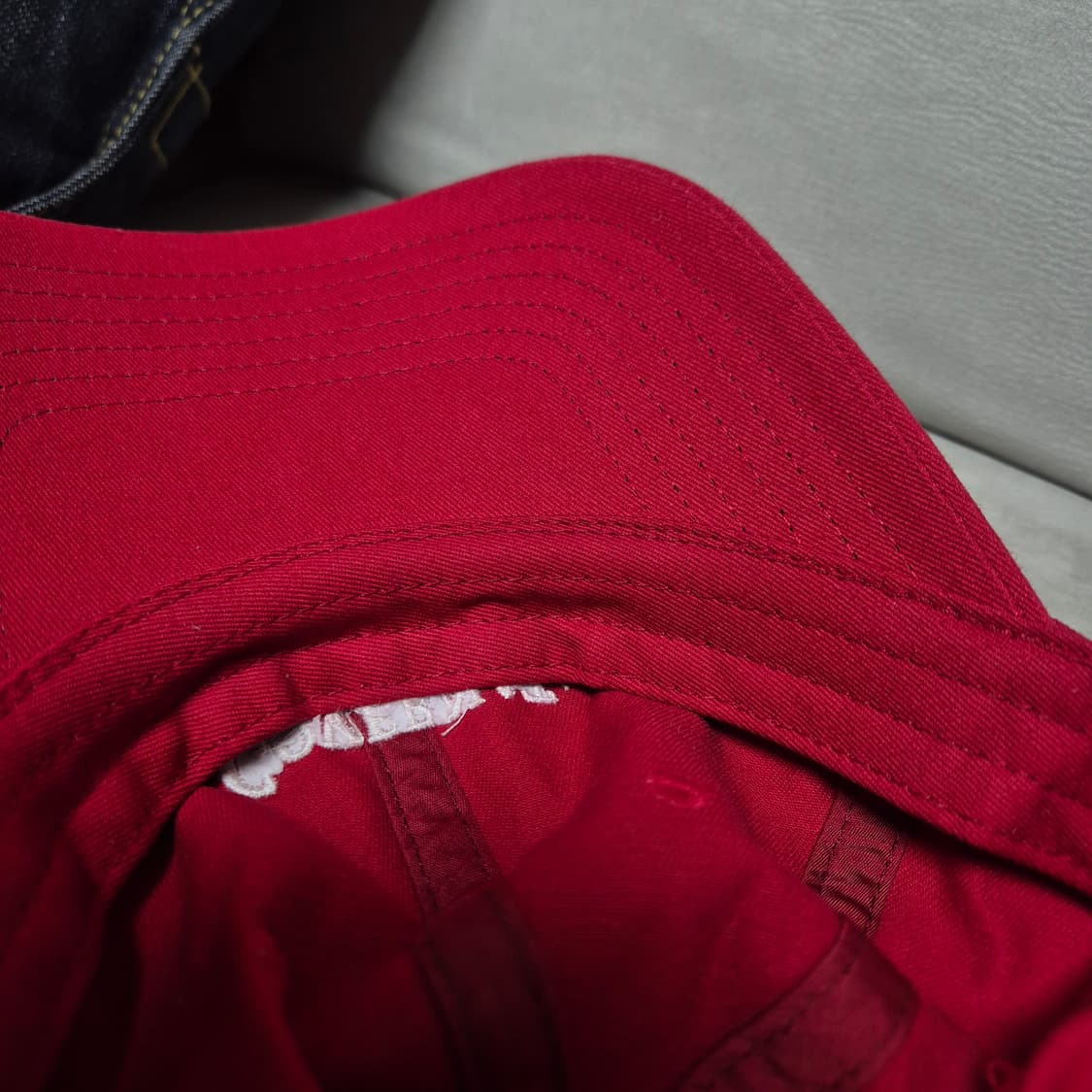 커버낫 레드 볼캡  상품이미지4