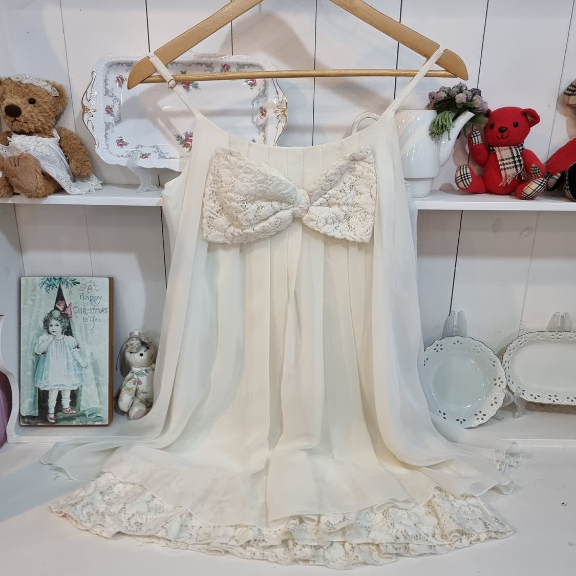 리즈리사 LIZ LISA 쉬폰 캐미솔 원피스 상품이미지2