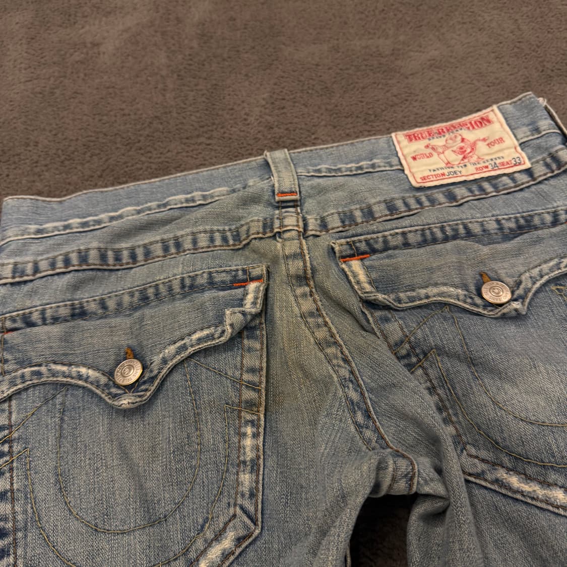 [정품] 트루릴리전 부츠컷 데님 청바지 상품이미지6