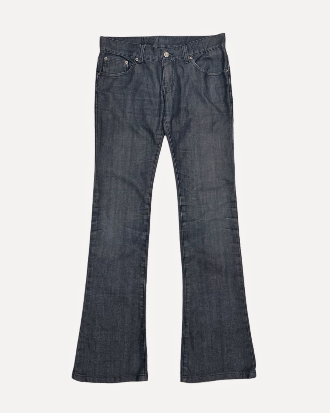 low-rise boot-cut navy jean 상품이미지2