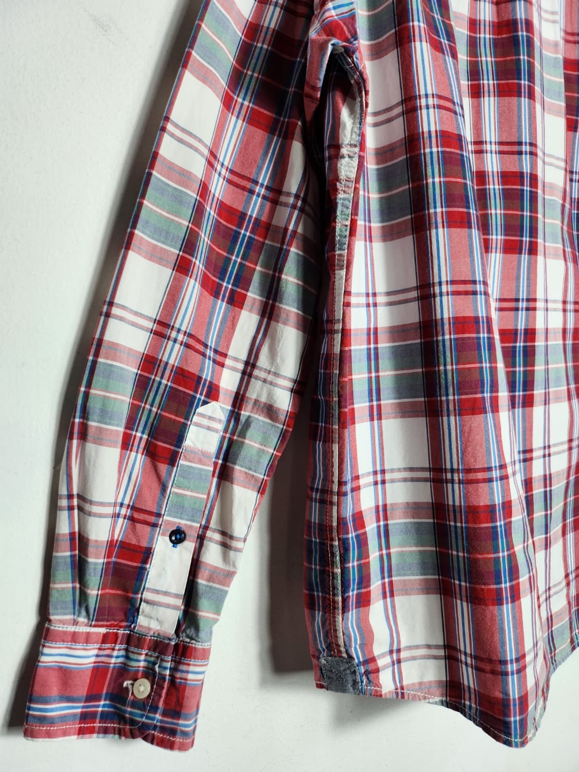 M 타미힐피거 빈티지핏 체크셔츠 상품이미지6