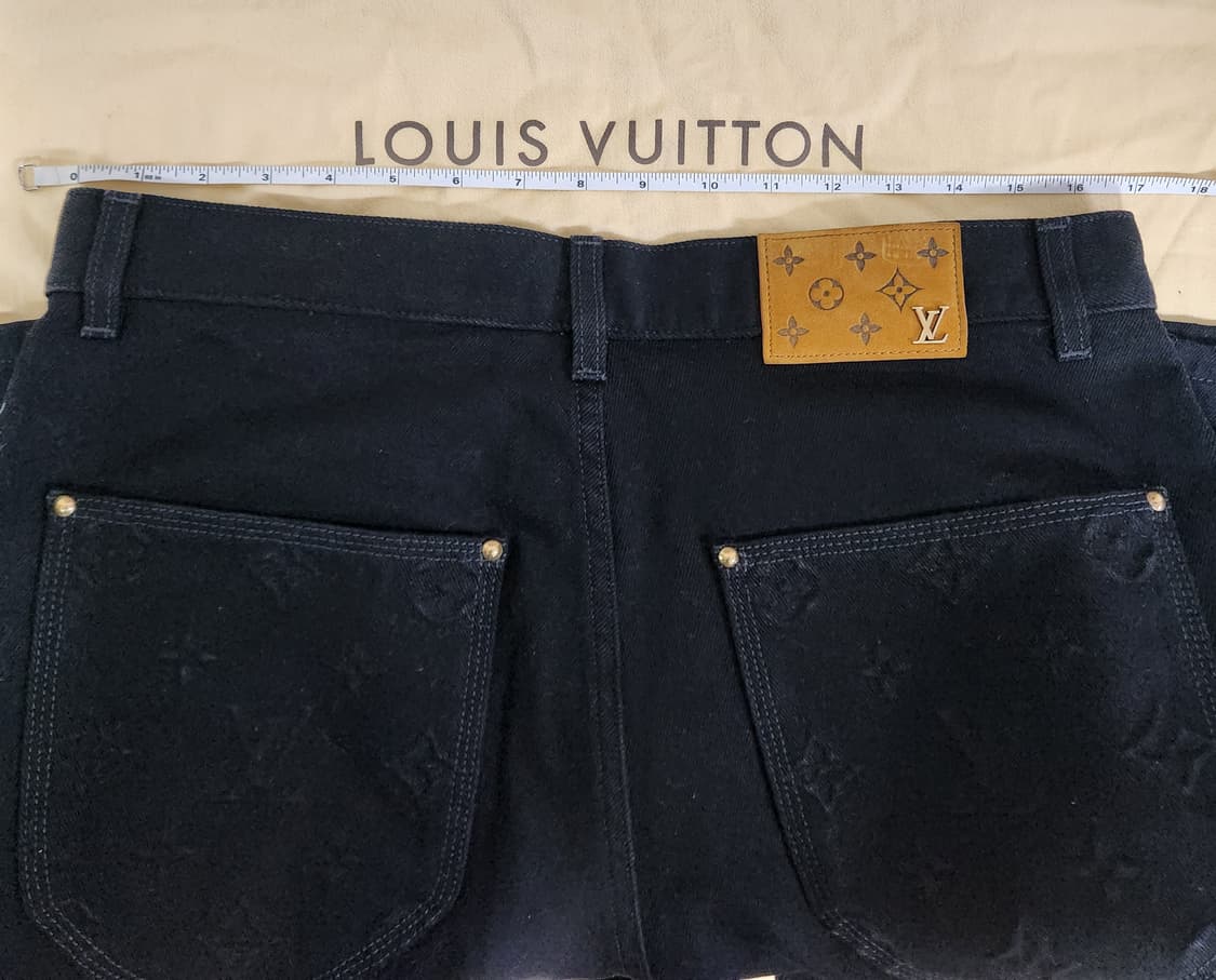루이비통 블랙진 청바지 매장판정품 허리32사이즈 상품이미지6