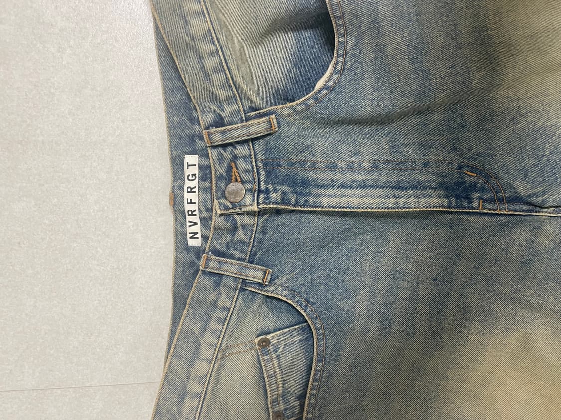 Nvrfrgt 3d twist denim pants 2사이즈 상품이미지4