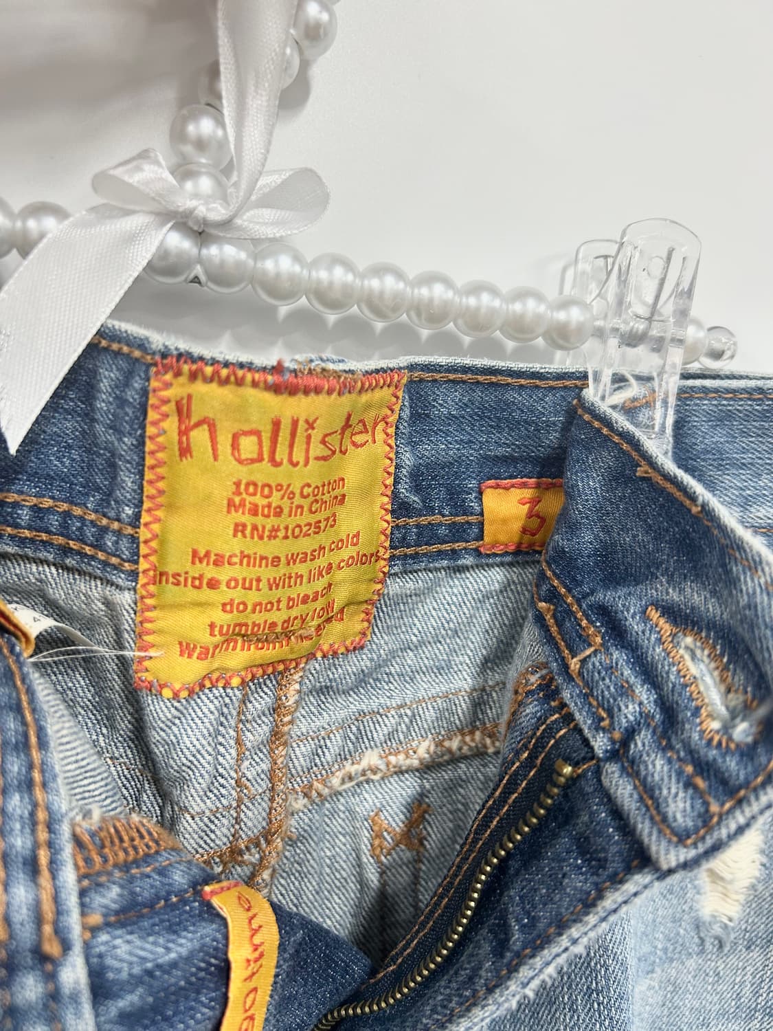 [HOLLISTER] 홀리스터 y2k 데님 미니 스커트 상품이미지9