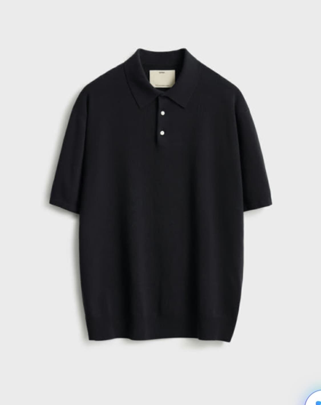 [상태좋음] 포터리 콤포트 반팔 Polo Knit 다크네이비 1 상품이미지1