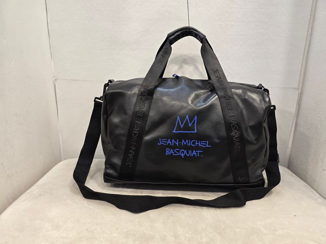 장 미쉘 바스키아 블랙 보스턴백 여행가방 상품이미지1