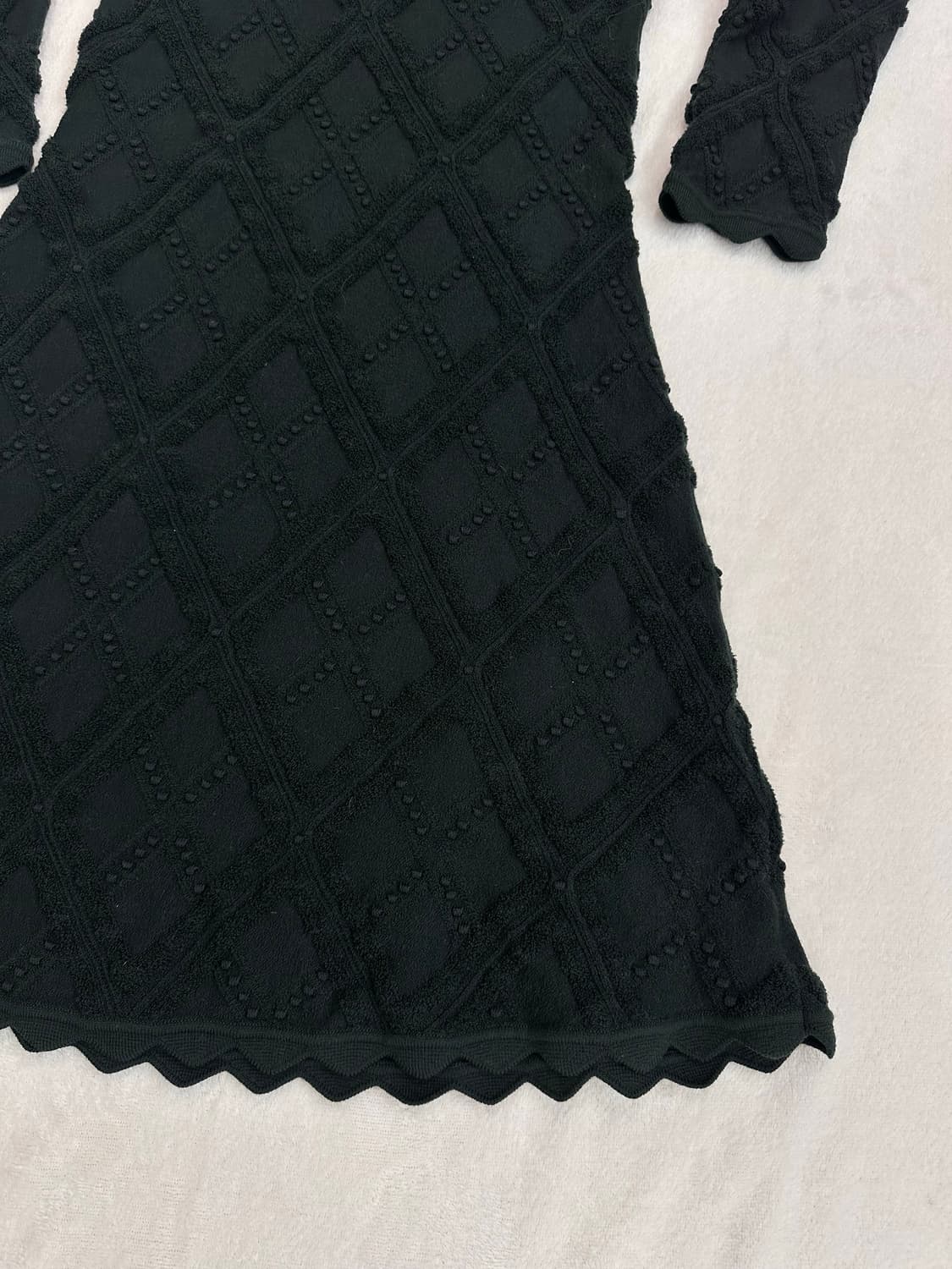 (L)버버리 23FW 자카드 울 니트 원피스 딥그린 상품이미지8