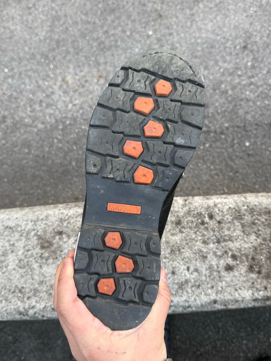 할리데이비슨 레더 워크 부츠 상품이미지4