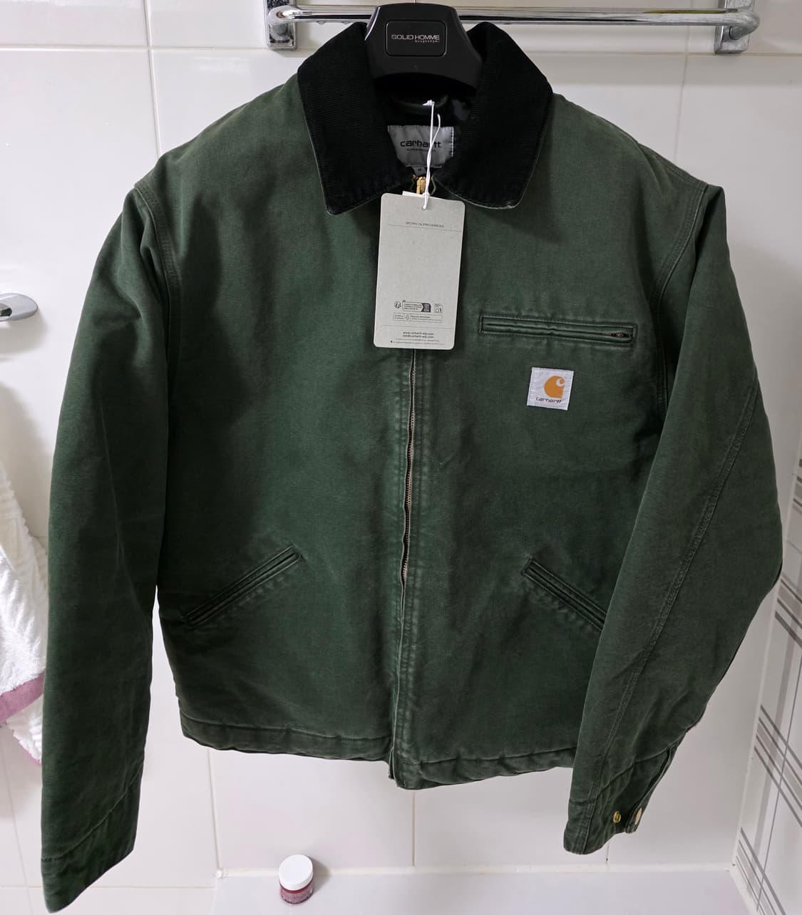 칼하트 og 디트로이트 자켓 올리브 M 상품이미지1