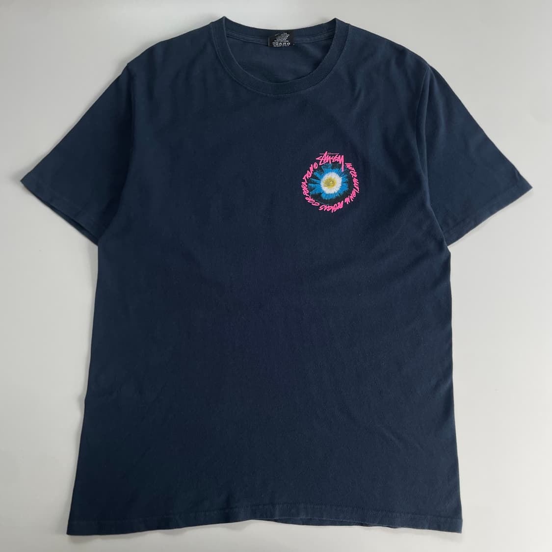 Stussy 스투시 코스모스 스펠플라워 반팔티 상품이미지1