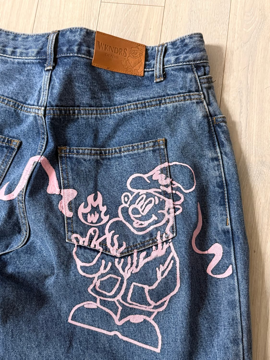 위캔더스 DWARF DENIM PANTS (BLUE) 상품이미지3
