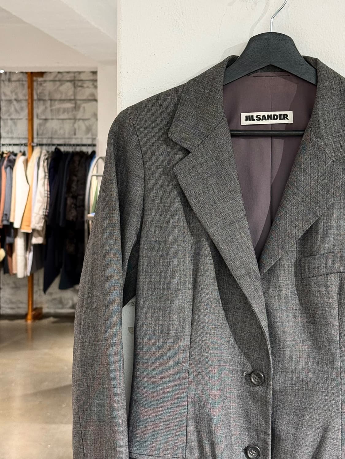 질샌더 그레이 3b 블레이저 자켓 상품이미지2