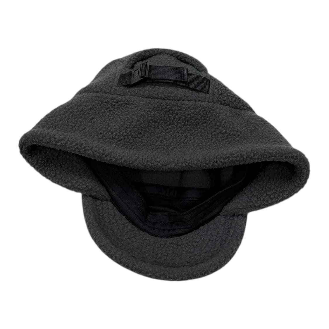 썬러브 파일 플리스 이어플랩 캡 모자 차콜 상품이미지3