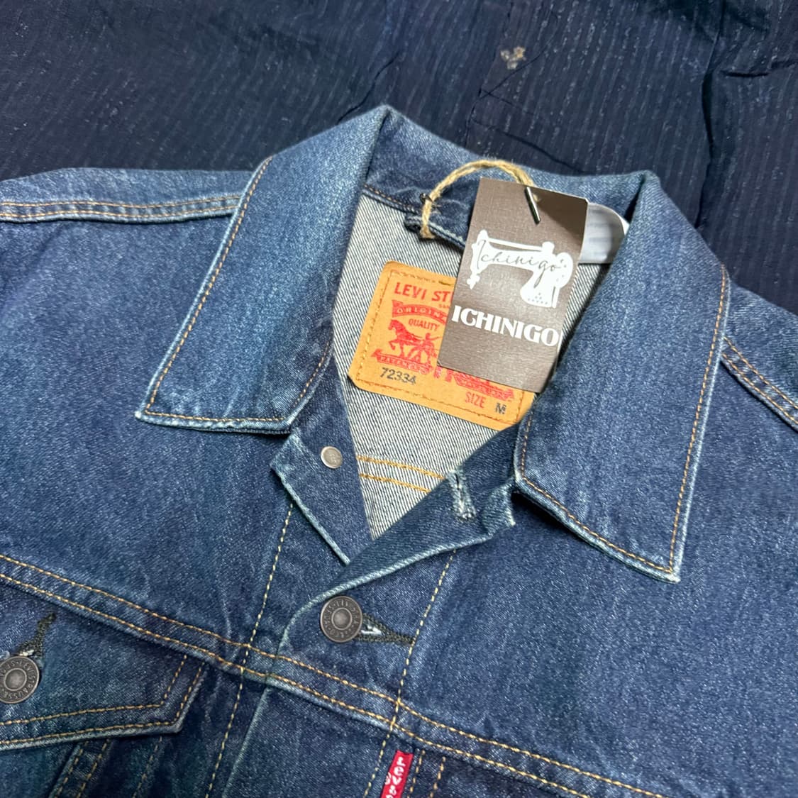 리바이스 72334 3rd 데님 트러커 자켓 M 상품이미지2