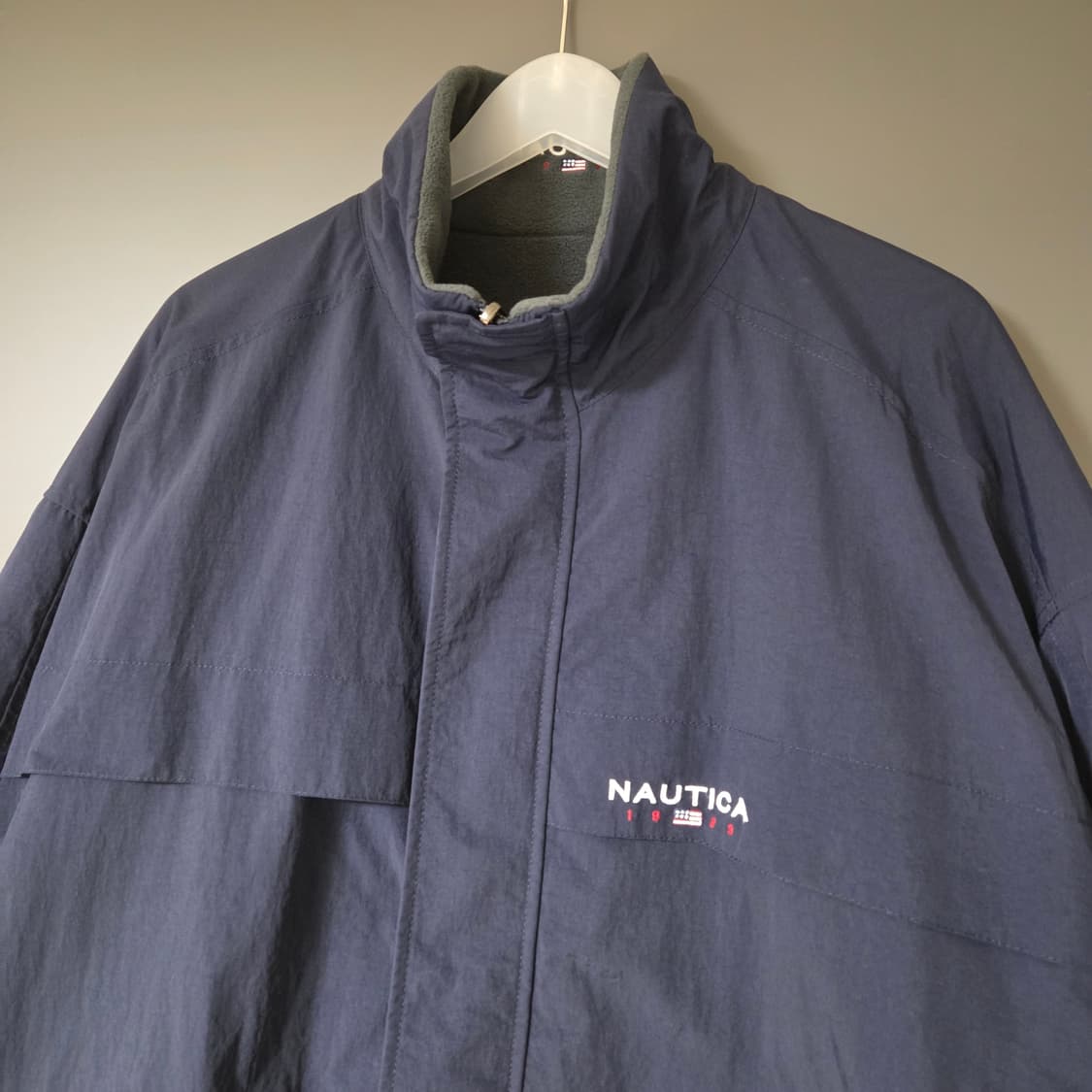 [M] 노티카 리버시블 요트 파카 다크네이비 / 시티보이 후리스 자켓 상품이미지3