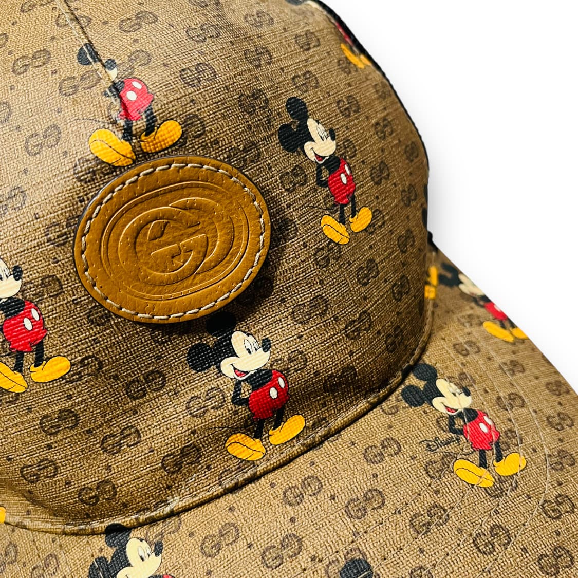 구찌 x 디즈니 미키마우스 GG 캔버스 트러커 캡 상품이미지10
