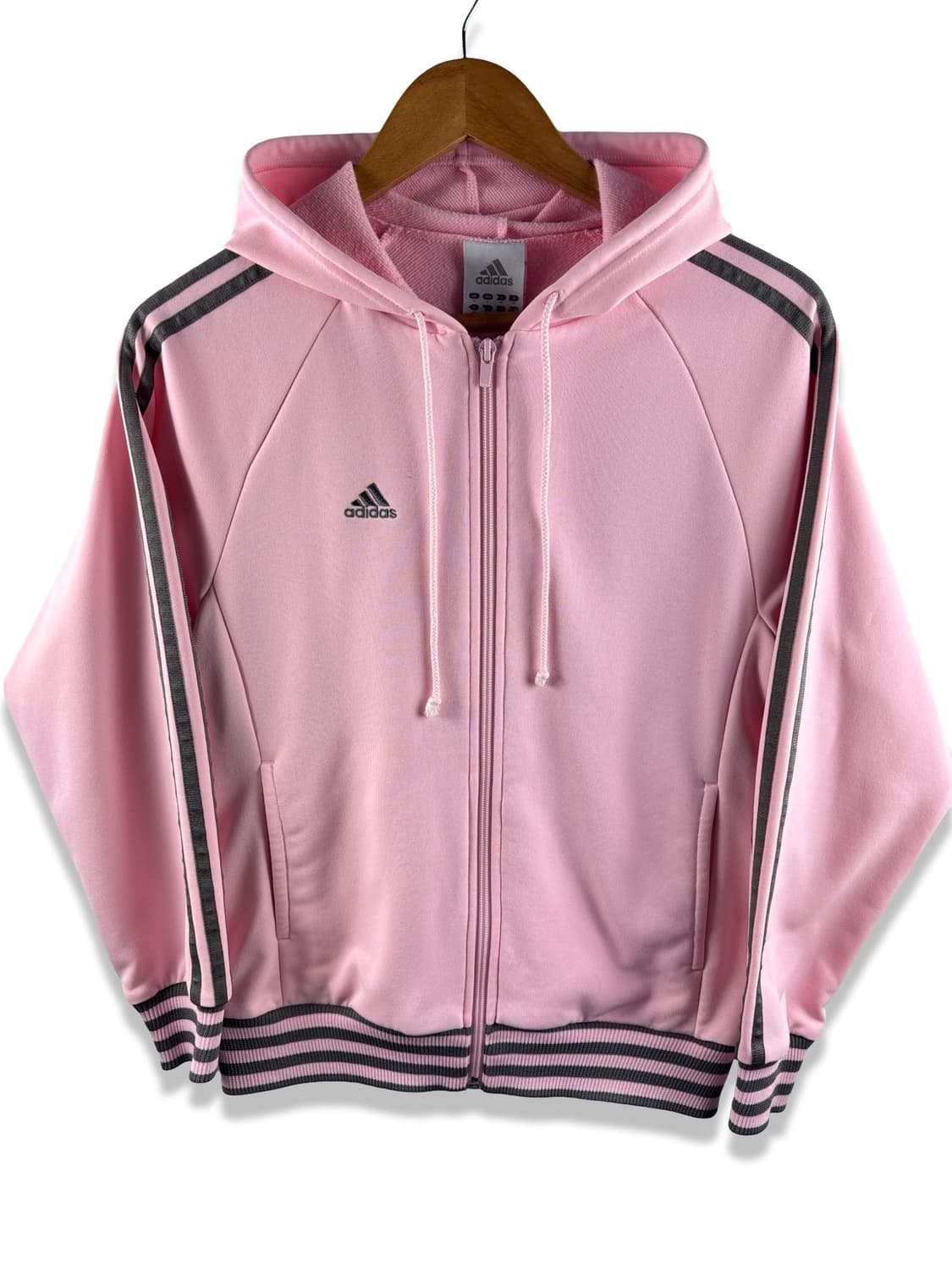 아디다스 핑크 그레이 딸기우유 후드플락3100 상품이미지1