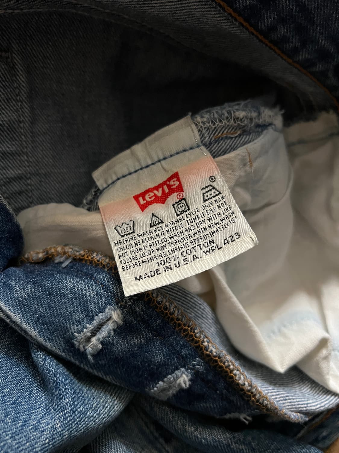 [32]90's 리바이스 501XX USA 데님 팬츠 S30 상품이미지5