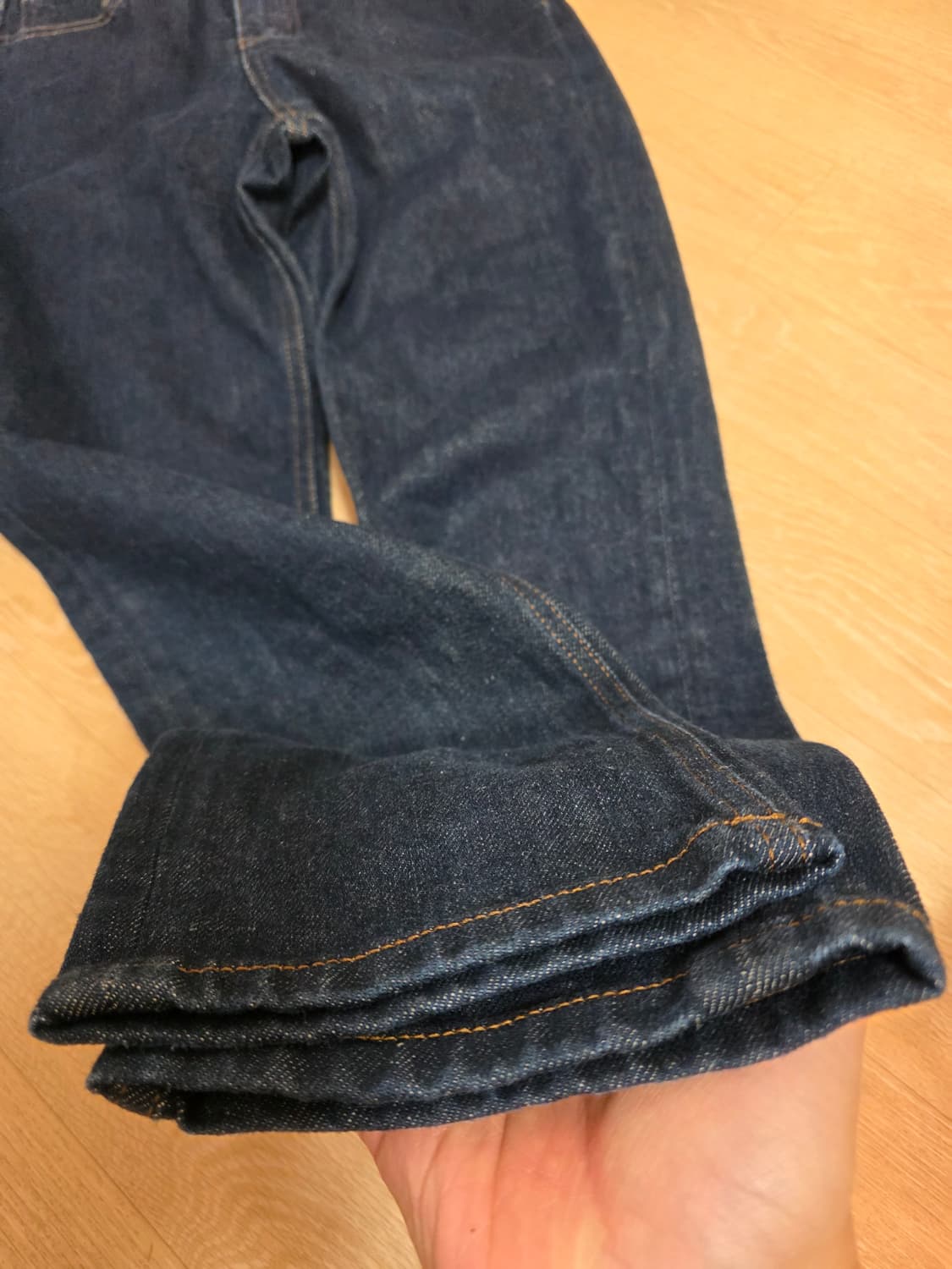 스모키앨리스 스앨더 SAL THE 진청 데님 25 상품이미지4