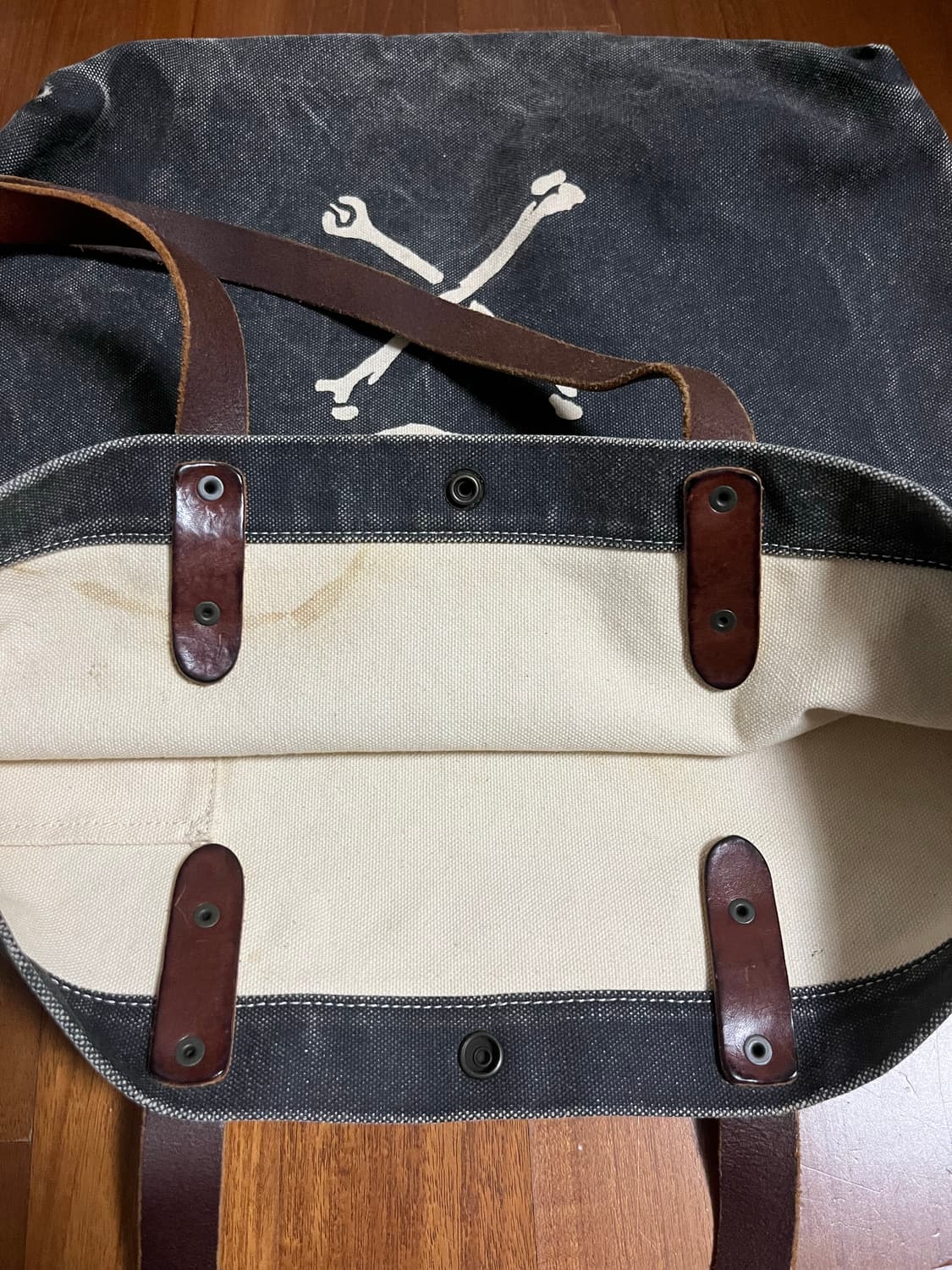 폴로 데님앤서플라이 스컬 토트백 상품이미지3