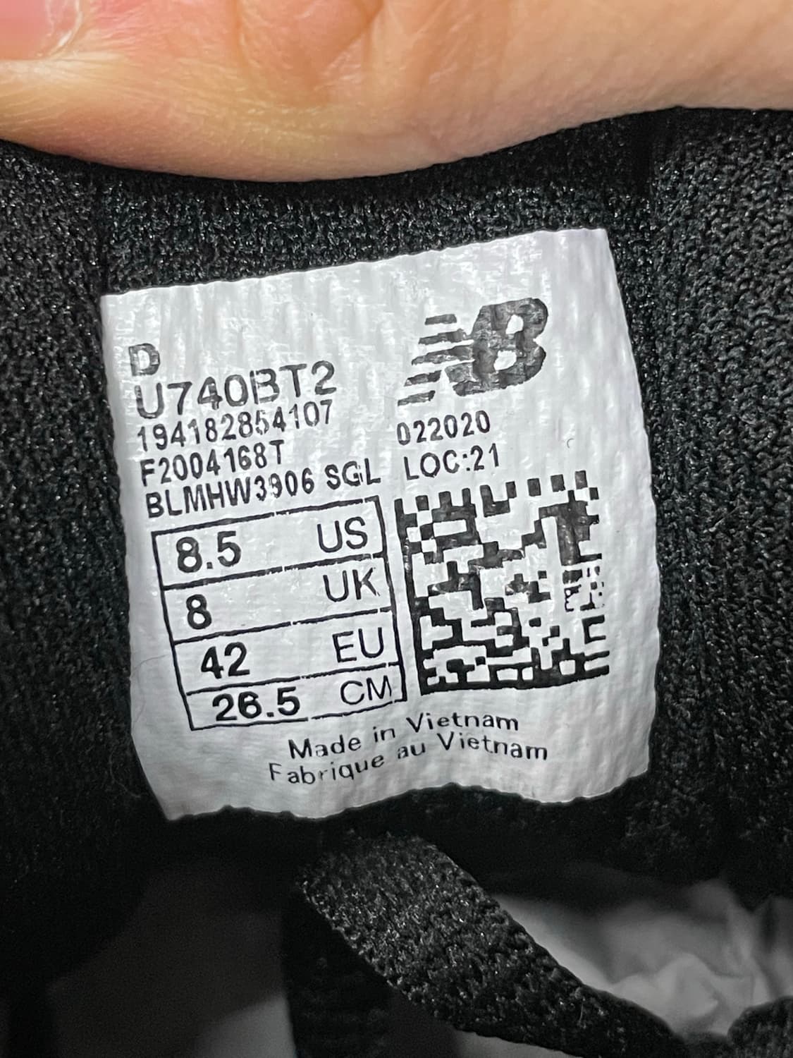 뉴발란스 740 실버 블루 265 상품이미지10