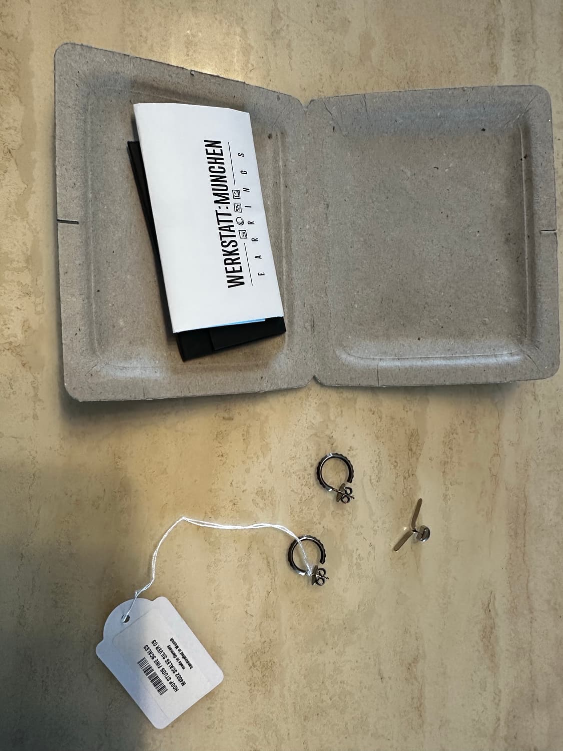 베르크슈타트 뮌헨 / 후프 스터드 이어링 상품이미지1