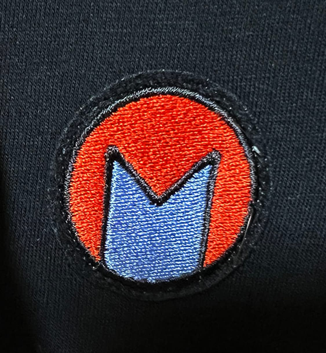 MSGM 엠에스지엠 미니 원포인트 M서클로고 반팔티셔츠 블랙 L 100 상품이미지4