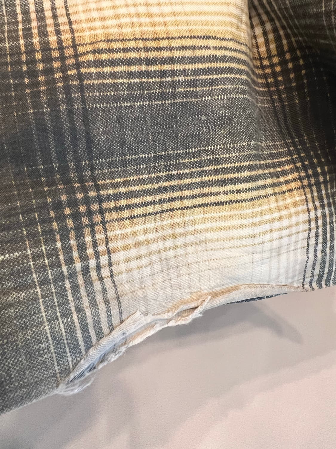 Bianca Saunders 22SS Belted Check Trouse 상품이미지4