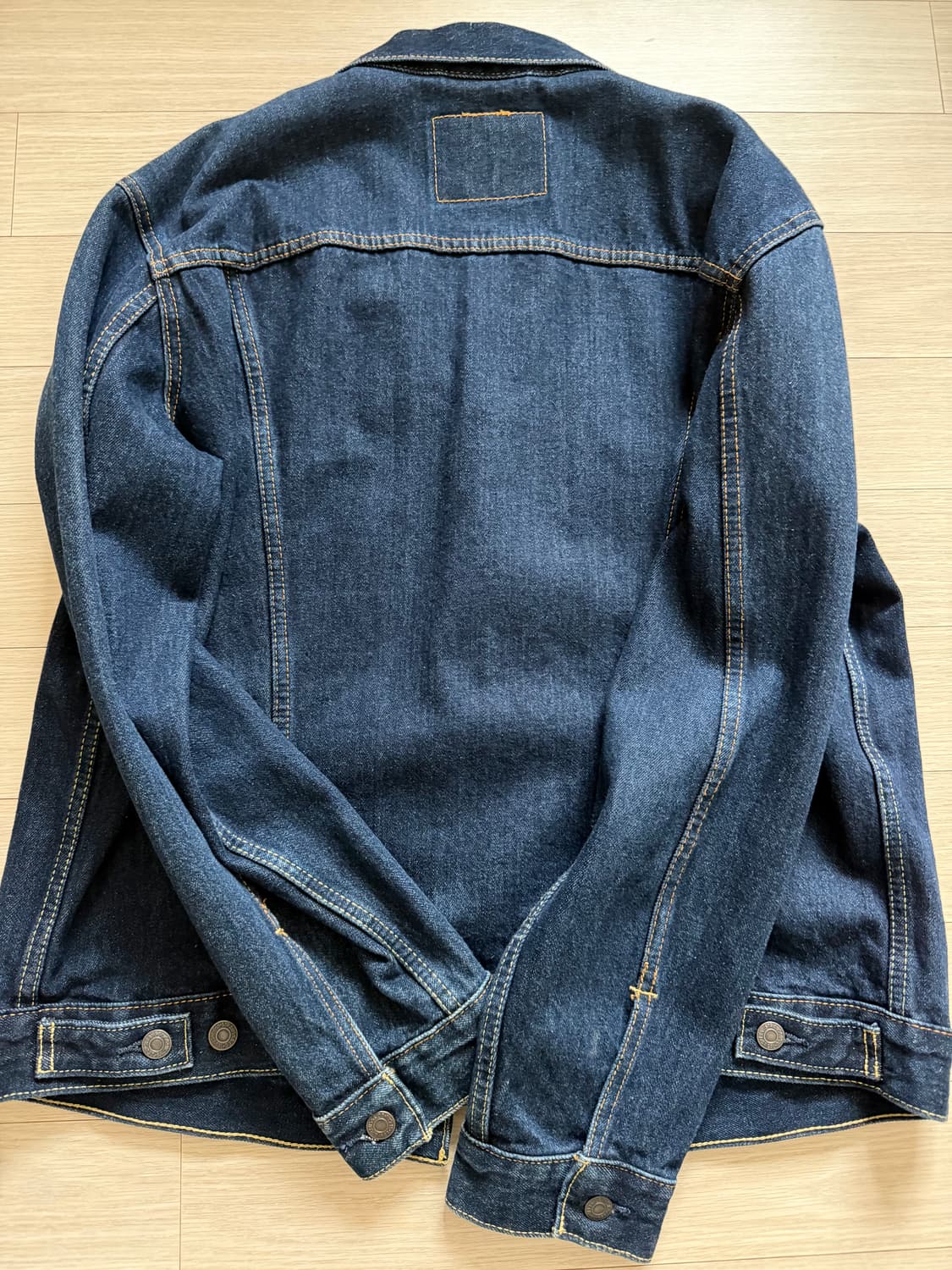 리바이스 데님 자켓 L 진청 상품이미지4